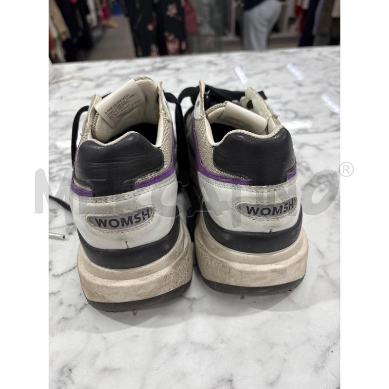 SCARPE DONNA VERDI ARANCIONI E VIOLA WOMSH | Mercatino dell'Usato Benevento 3