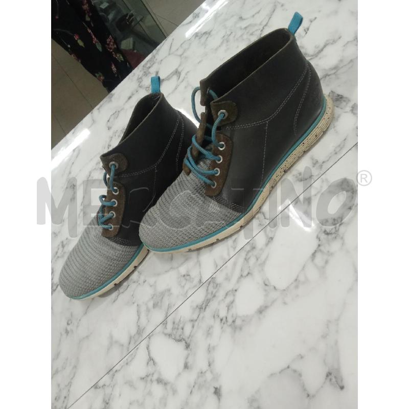 SCARPE GRIGIE E BLU TIMBERLAND | Mercatino dell'Usato Benevento 3