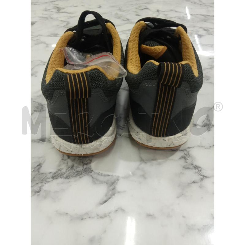 SCARPE GRIGIO SENAPE SUOLA BIANCA PUNTINATA MICHELIN  | Mercatino dell'Usato Benevento 3