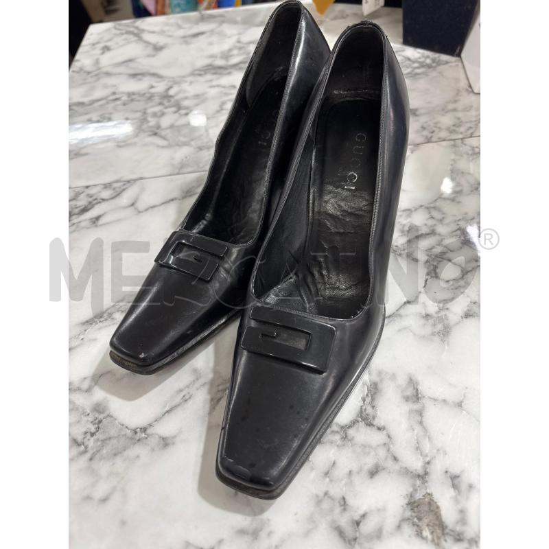 SCARPE TACCHI NERO GUCCI DISCRETE CONDIZIONI | Mercatino dell'Usato Benevento 1