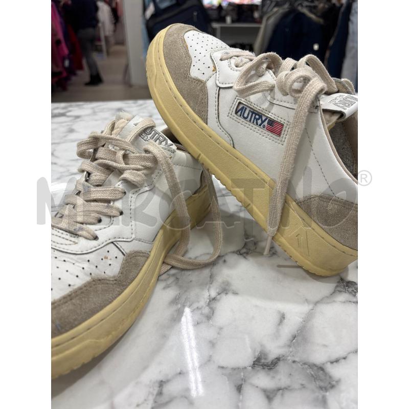 SCARPE UNISEX AUTRY BIANCO BEIGE  | Mercatino dell'Usato Benevento 3