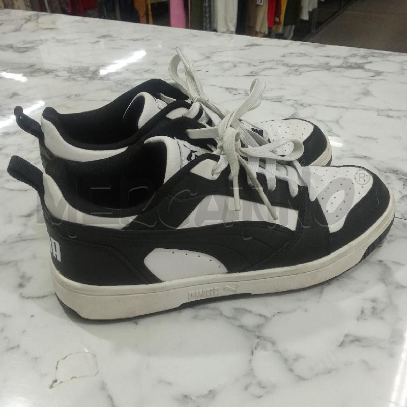 SCARPE UNISEX BIANCHE E NERE PUMA | Mercatino dell'Usato Benevento 4