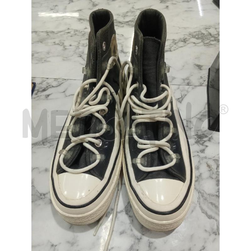 SCARPE UNISEX GRIGIE STIVALETTO CHUCK 70 CONVERSE  | Mercatino dell'Usato Benevento 1