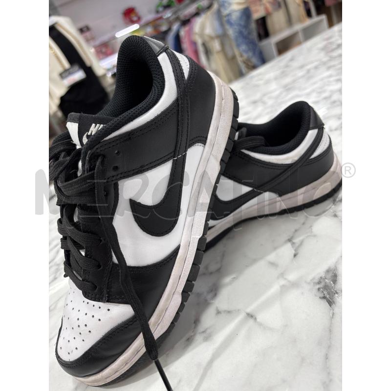 SCARPE UNISEX NIKE DUNK BIANCO NERO  | Mercatino dell'Usato Benevento 3
