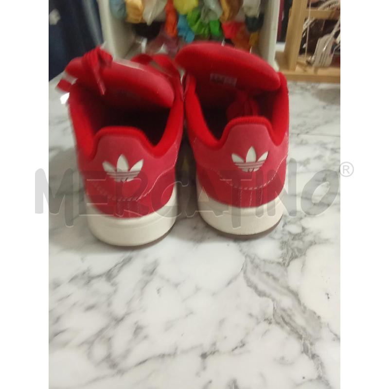 SCARPE UNISEX ROSSE ADIDAS CAMPUS | Mercatino dell'Usato Benevento 4