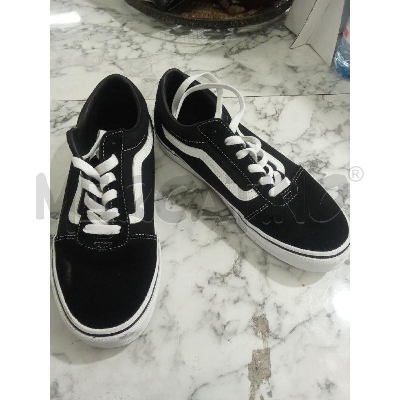 SCARPE UNISEX VANS NERO BIANCO | Mercatino dell'Usato Benevento 1