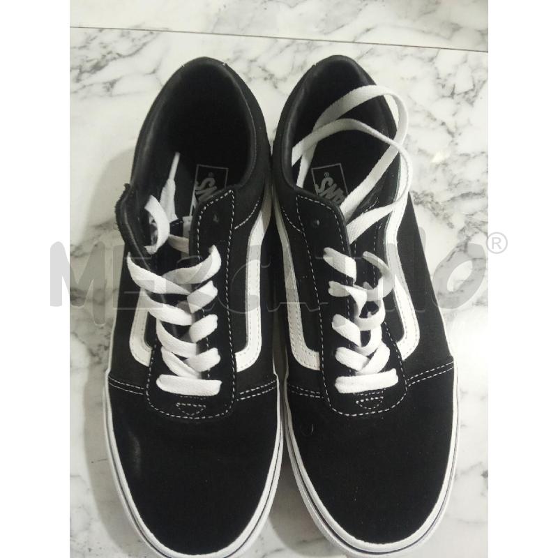 SCARPE UNISEX VANS NERO BIANCO | Mercatino dell'Usato Benevento 4