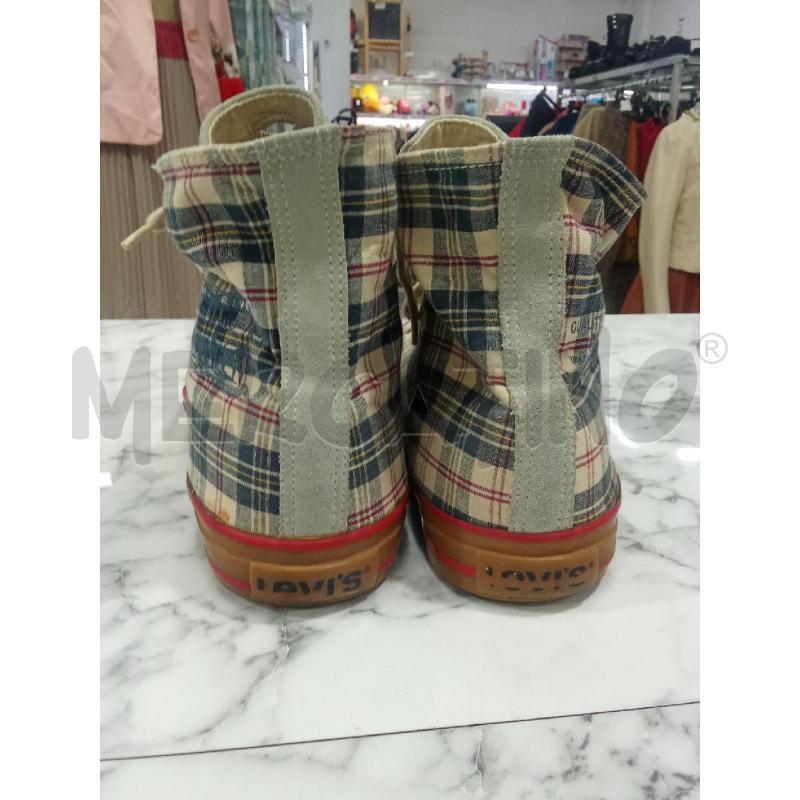 SCARPE UOMO BEIGE E BLU LEVIS | Mercatino dell'Usato Benevento 3