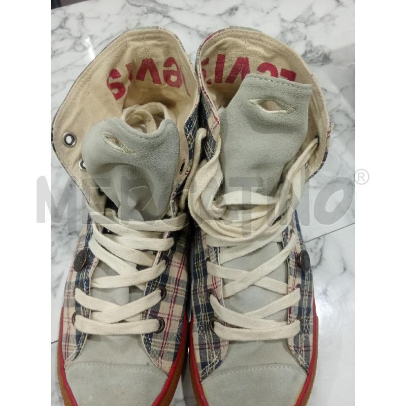 SCARPE UOMO BEIGE E BLU LEVIS | Mercatino dell'Usato Benevento 4