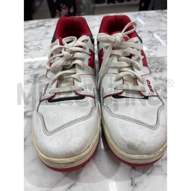 SCARPE UOMO BIANCO ROSSO NEW BALANCE 550  | Mercatino dell'Usato Benevento 3