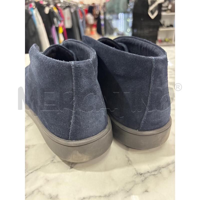 SCARPE UOMO BLU SCAMOSCIATE POLACCHINA GEOX | Mercatino dell'Usato Benevento 3