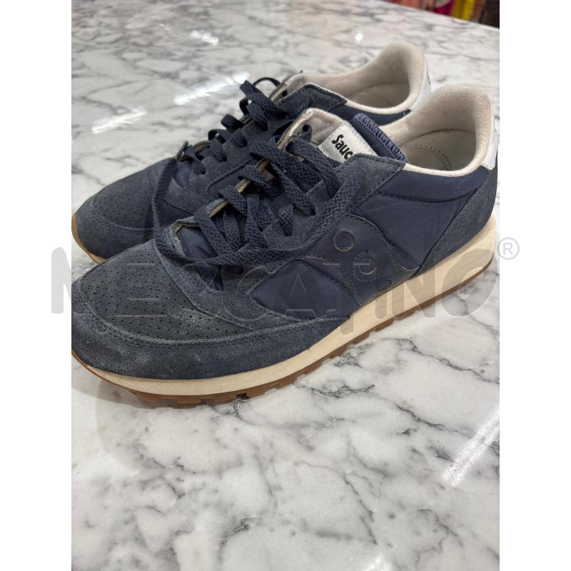 SCARPE UOMO BLU SCAMOSCIATE SAUCONY | Mercatino dell'Usato Benevento 1