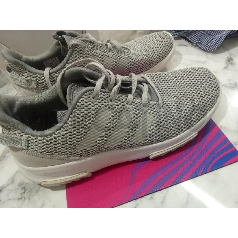SCARPE UOMO GRIGIE ADIDAS NEO  | Mercatino dell'Usato Benevento 1