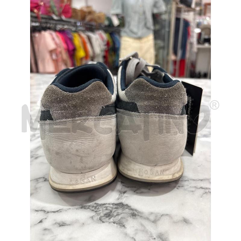 SCARPE UOMO GRIGIE E AZZURRE HOGAN | Mercatino dell'Usato Benevento 3