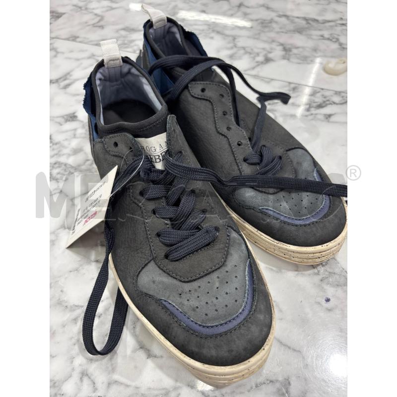 SCARPE UOMO HOGAN REBEL NERO BLU  | Mercatino dell'Usato Benevento 1