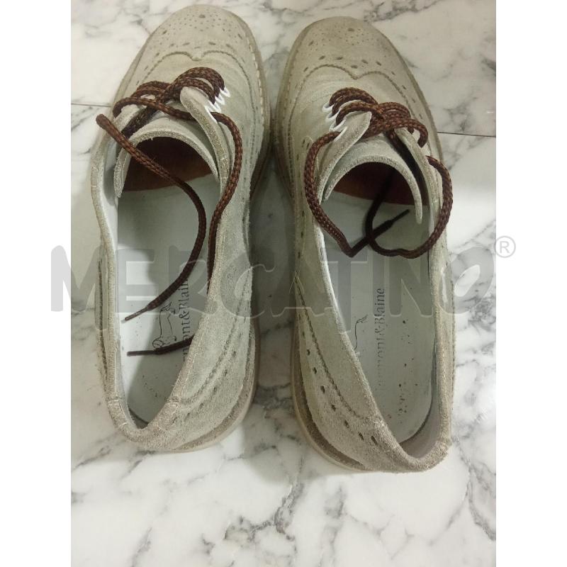 SCARPE UOMO INGLESINA GRIGIA HARMONT E BLAINE | Mercatino dell'Usato Benevento 4