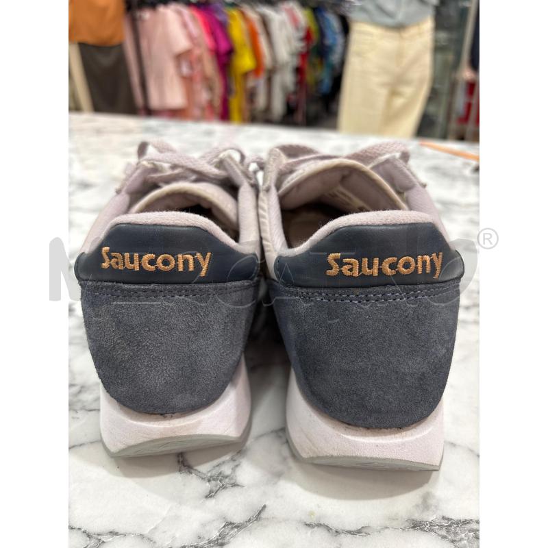 SCARPE UOMO LILLA TALLONE BLU SAUCONY JAZZ | Mercatino dell'Usato Benevento 3
