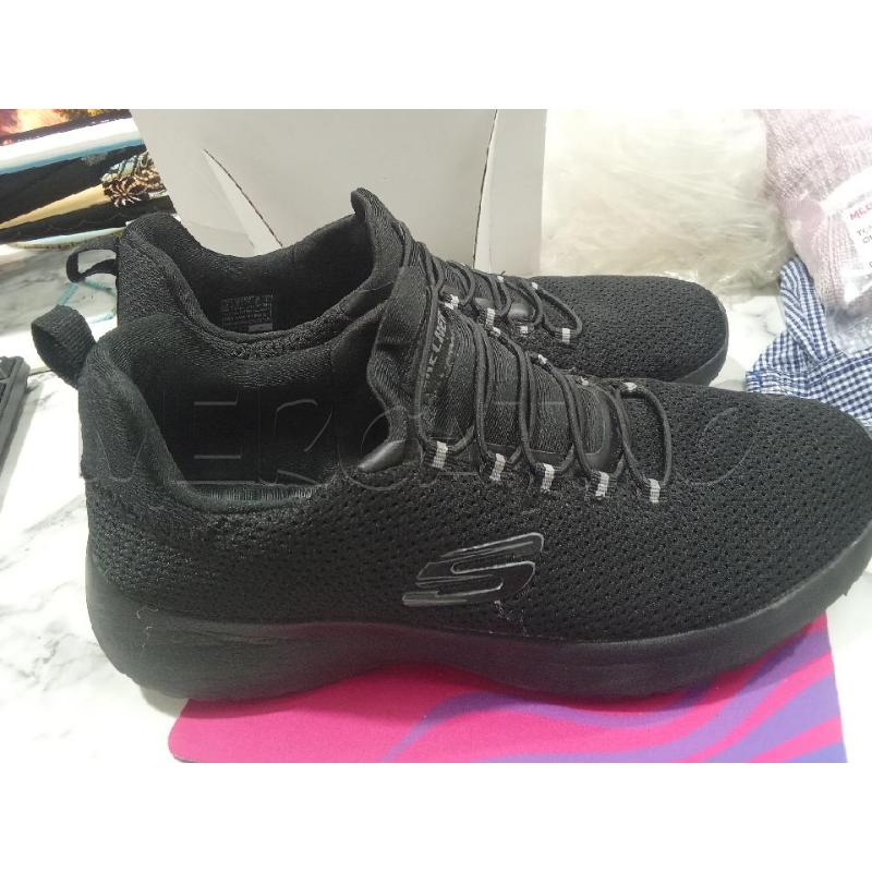 SCARPE UOMO NERE SCKECHERS  | Mercatino dell'Usato Benevento 1