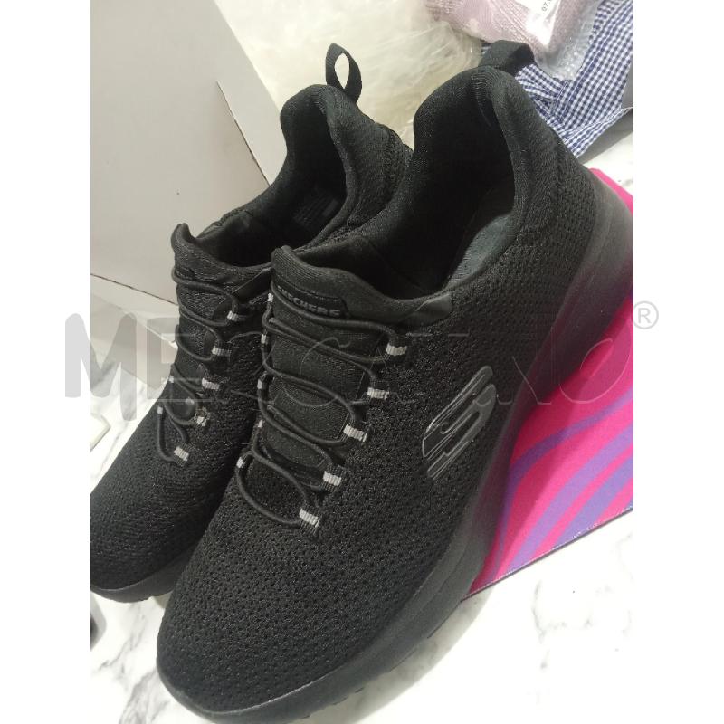 SCARPE UOMO NERE SCKECHERS  | Mercatino dell'Usato Benevento 3