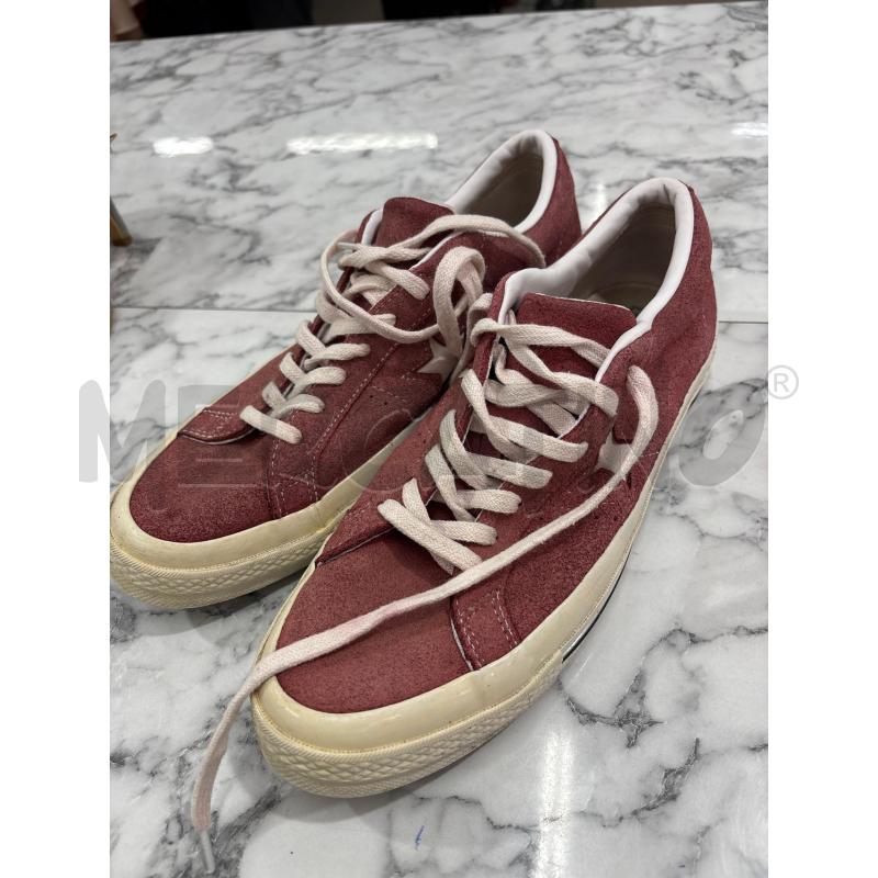 SCARPE UOMO ROSA CON STELLA CONVERSE BASSE | Mercatino dell'Usato Benevento 1