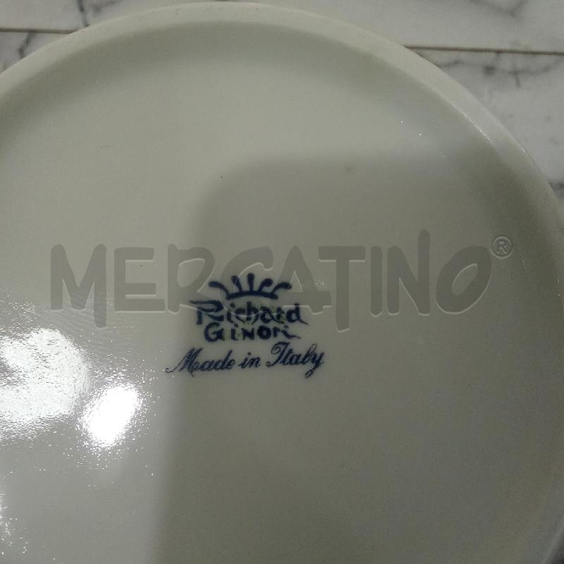 SCATOLINA CER BIANCA INS BORDO DORATO RICHARD GINORI | Mercatino dell'Usato Benevento 5