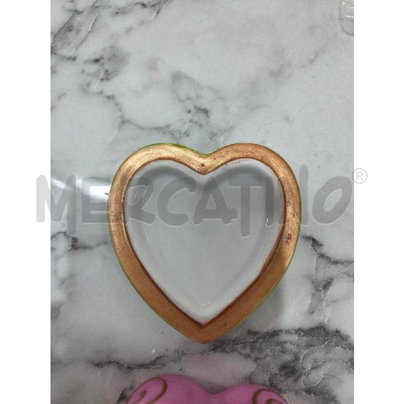 SCATOLINA CER CUORE VERDE ROSA  | Mercatino dell'Usato Benevento 4
