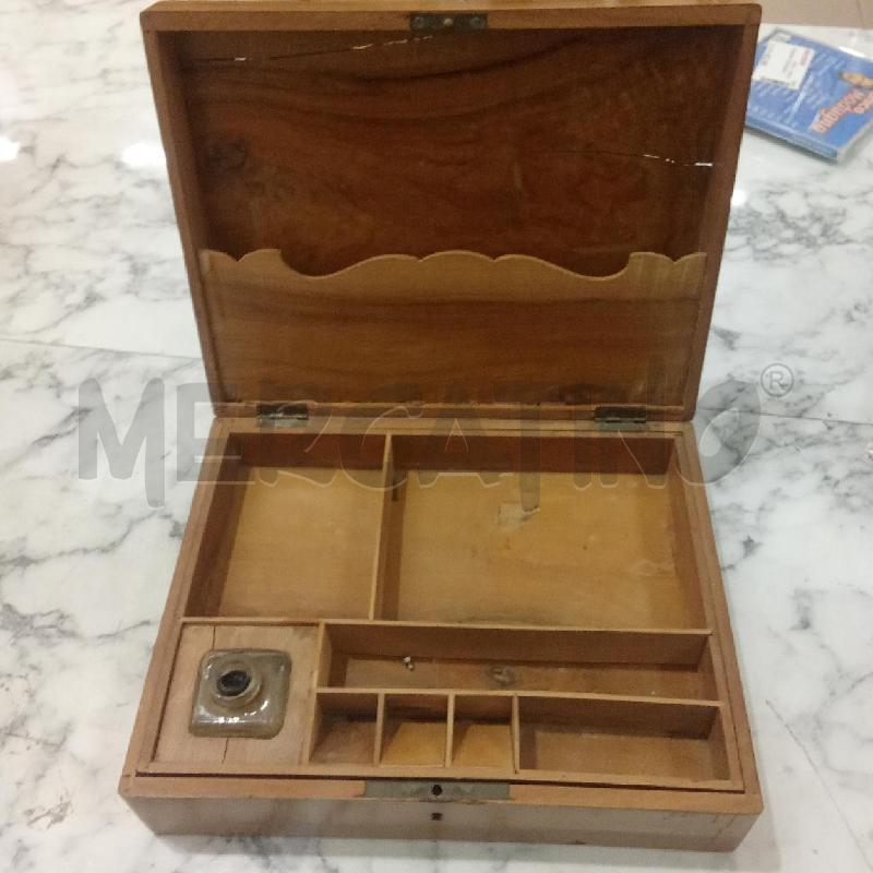 SCATOLINA LEGNO INS FIORI X INCHIOSTRO | Mercatino dell'Usato Benevento 3