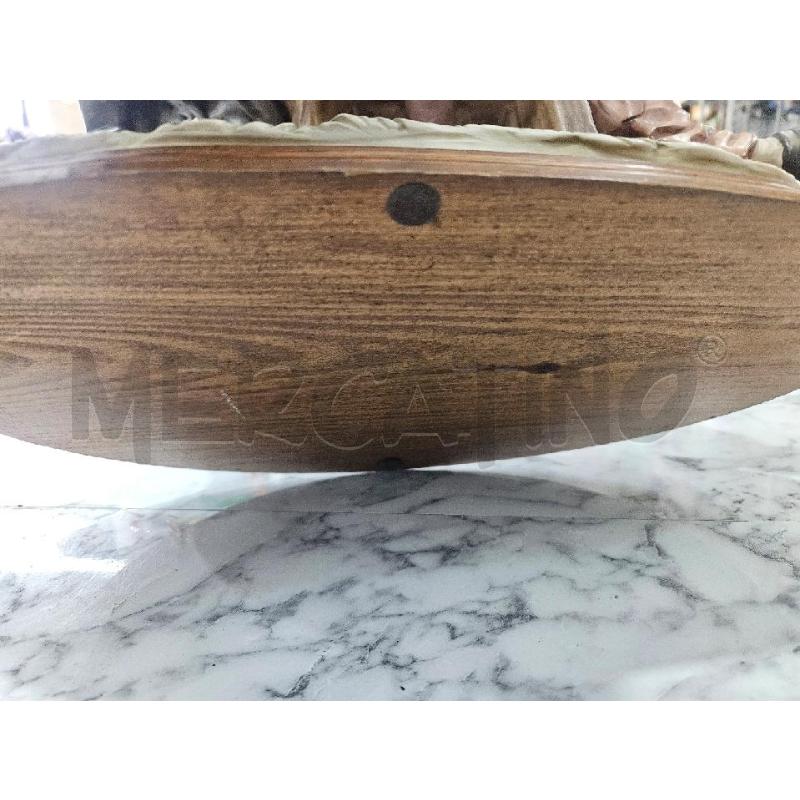 SCULTURA BASE LEGNO BEVITORI D.S | Mercatino dell'Usato Benevento 5