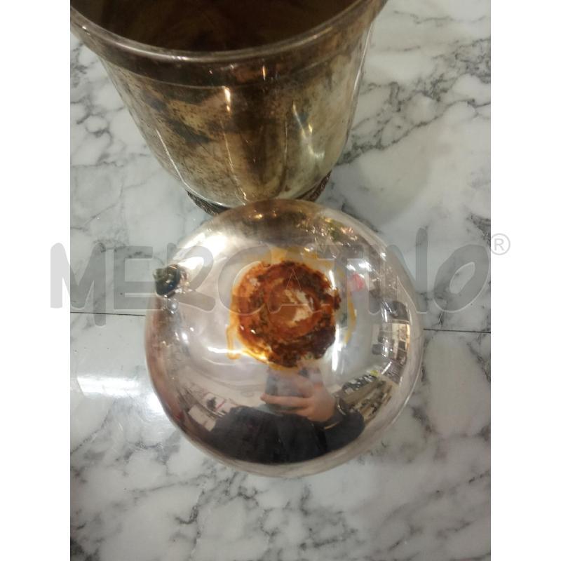 SECCHIELLO PORTA GHIACCIO SILVER PLATED MACABO | Mercatino dell'Usato Benevento 5