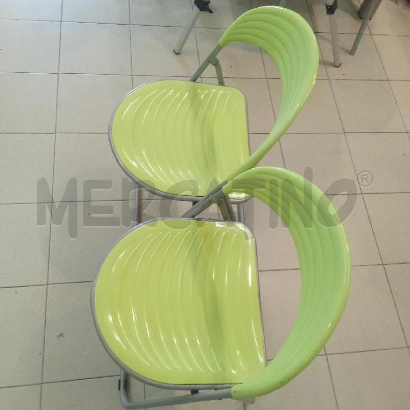 SEDIE PZ. COPPIA PLASTICA VERDI DESIGN STUDIO GP | Mercatino dell'Usato Benevento 3
