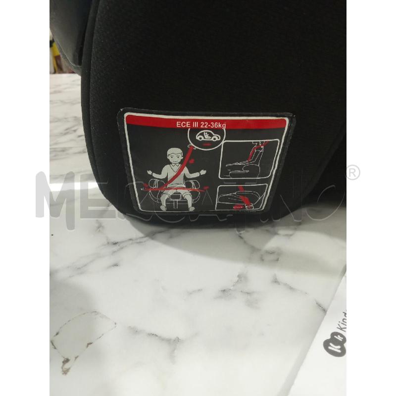 SEGGIOLINO AUTO NERO KINDERKRAFT 9-36KG | Mercatino dell'Usato Benevento 4
