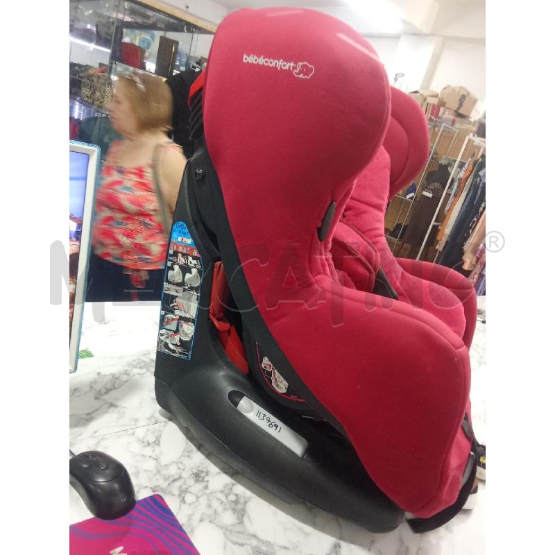 SEGGIOLINO AUTO ROSSO BEBE CONFORT RIDUTTORE CINTURE | Mercatino dell'Usato Benevento 3