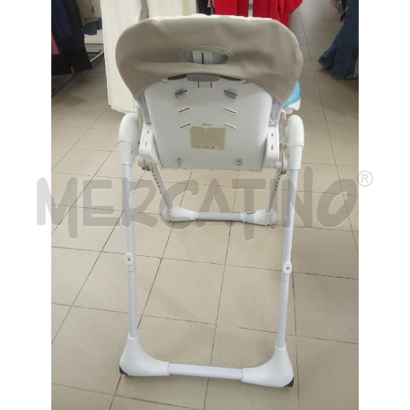 SEGGIOLINO PAPPA BIANCO CON POIS KINDERCRAFT | Mercatino dell'Usato Benevento 3