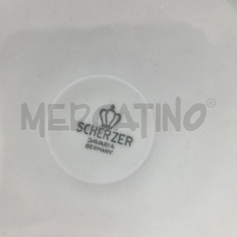 SERVIZIO PIATTI BEIGE FIORI AZZURRI MARRONI BAVARIA | Mercatino dell'Usato Benevento 5