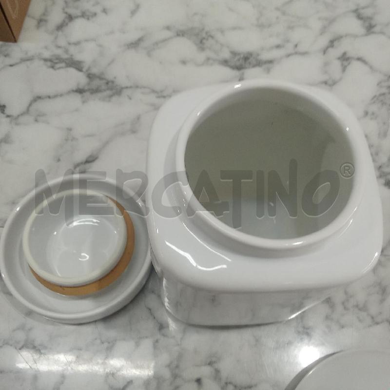 SERVIZIO TAZZE CER BIANCO+BARATTOLO | Mercatino dell'Usato Benevento 5