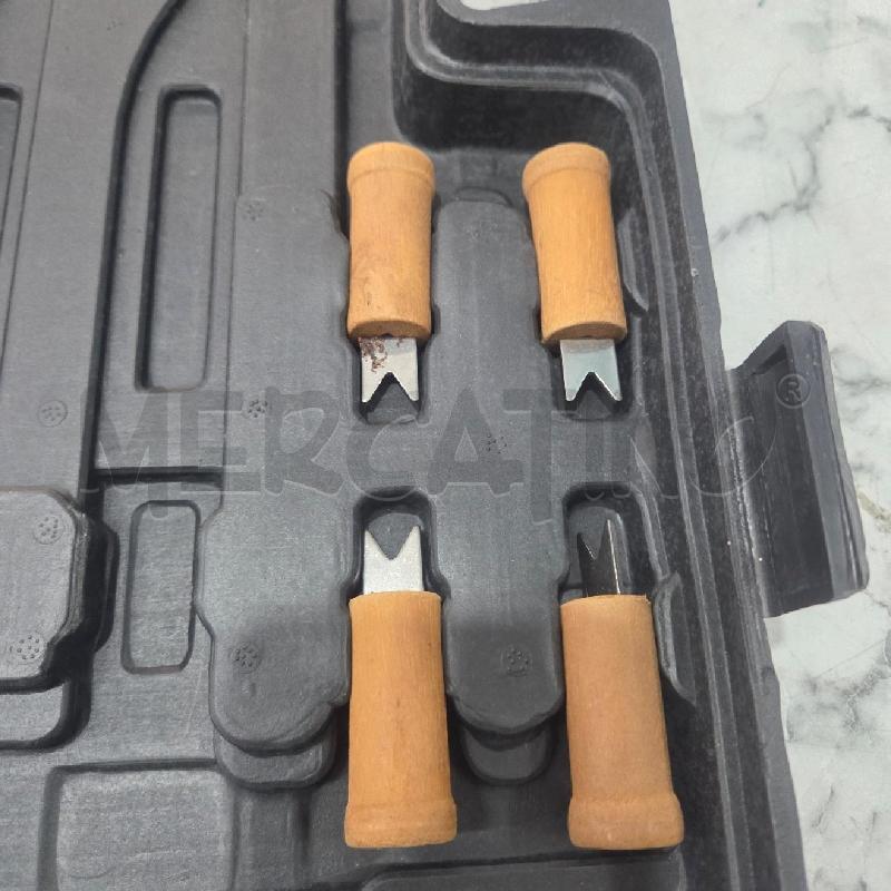 SET BARBECUE MANICO LEGNO  | Mercatino dell'Usato Benevento 4
