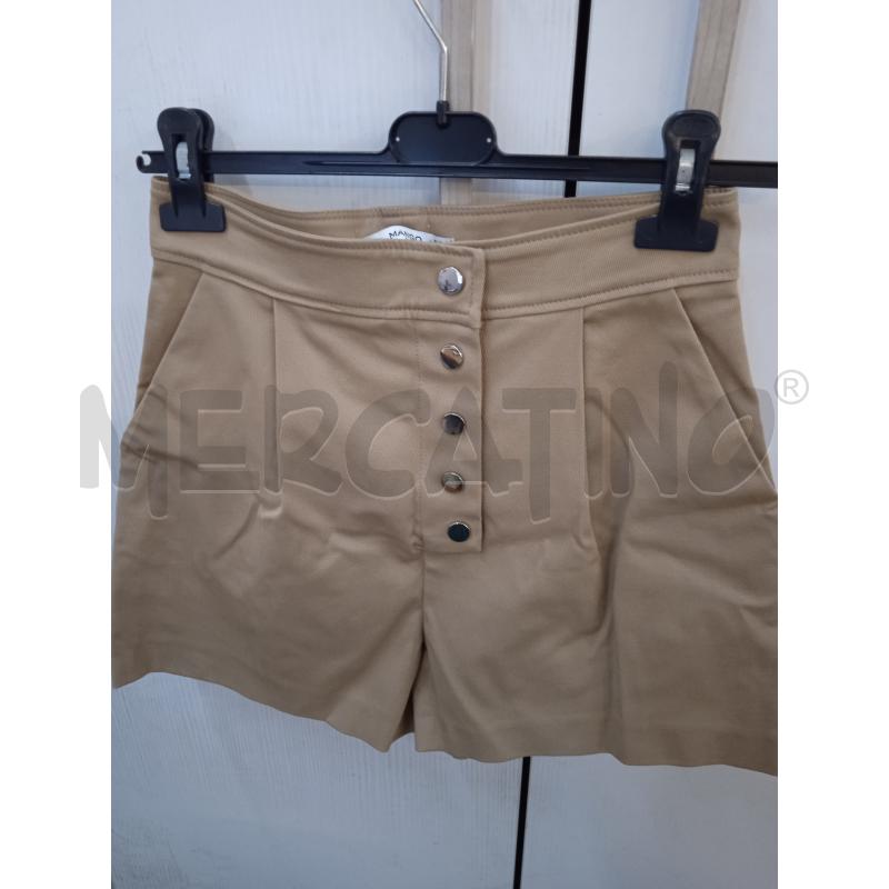 SHORTS DONNA MANGO MARRONE CHIARO | Mercatino dell'Usato Benevento