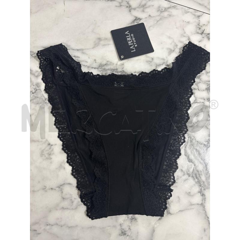 SLIP DONNA NERO INS PIZZO LA PERLA STUDIO | Mercatino dell'Usato Benevento 1