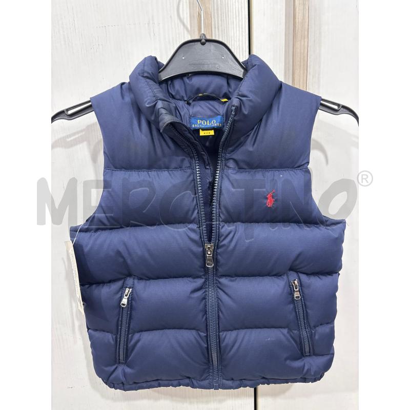SMANICATO BAMBINO BLU POLO RALPH LAUREN CON MACCHIE | Mercatino dell'Usato Benevento 1