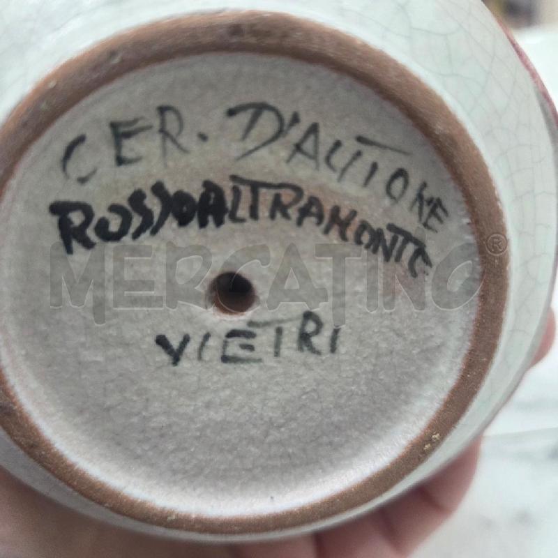 SOPRAMMOBILE BAMBOLINA VIETRI TERRACOTTA MAZZO DI FIORI | Mercatino dell'Usato Benevento 3