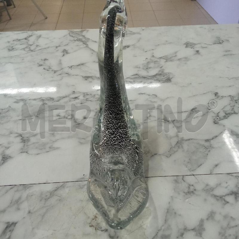 SOPRAMMOBILE CIGNO VETRO BIANCO NERO | Mercatino dell'Usato Benevento 4
