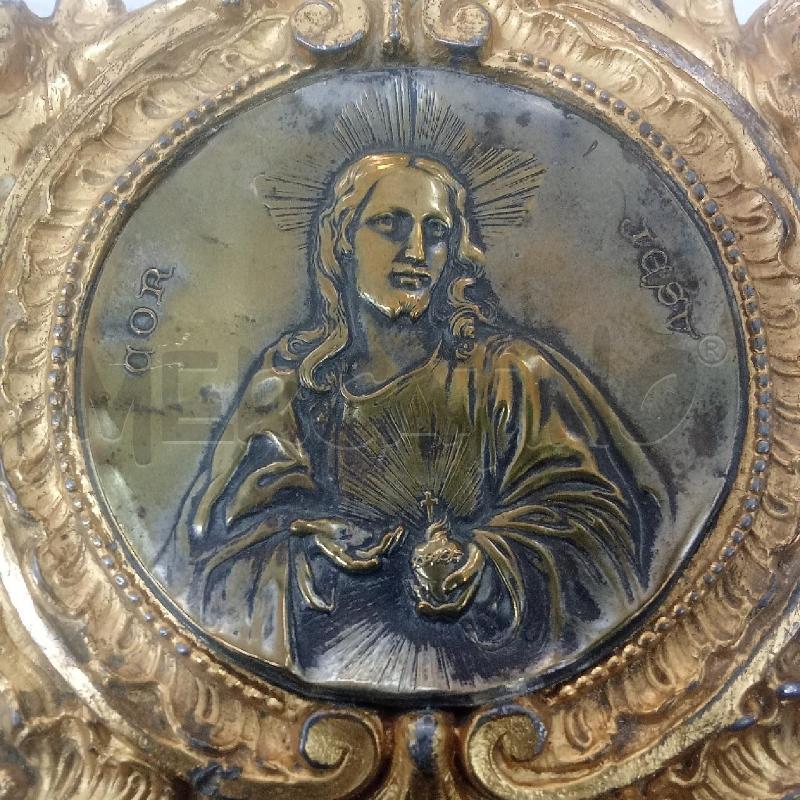 SOPRAMMOBILE DORATO VOLTO SACRO PIEDINI | Mercatino dell'Usato Benevento 4