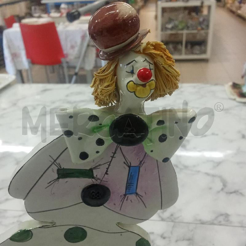 SOPRAMMOBILE OROLOGIO CER CLOWN ZAMPIVA  | Mercatino dell'Usato Benevento 4