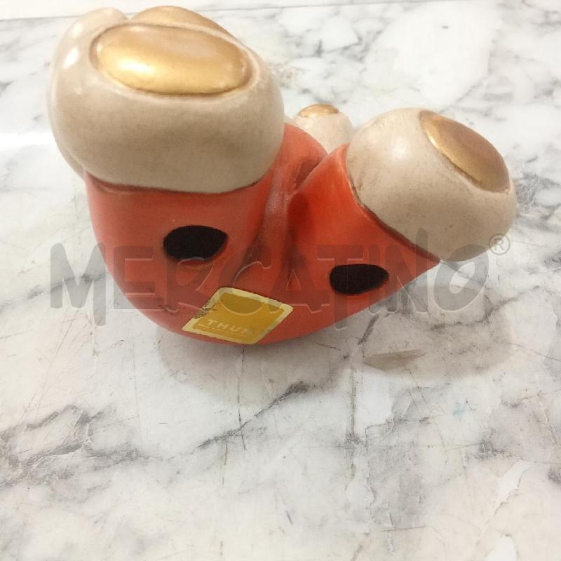 SOPRAMMOBILE ORSETTO THUN VESTITO ARANCIONE INS CUORICINO DORATO | Mercatino dell'Usato Benevento 5