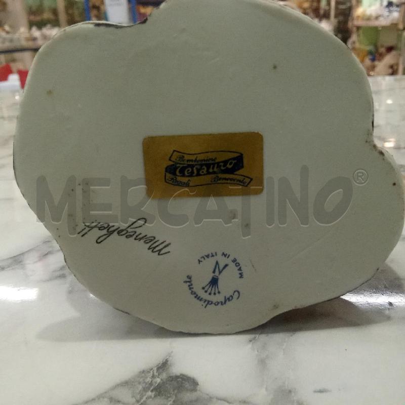 SOPRAMMOBILE STATUINA SIGNORA CON CHITARRA CAPODIMONTE  | Mercatino dell'Usato Benevento 4