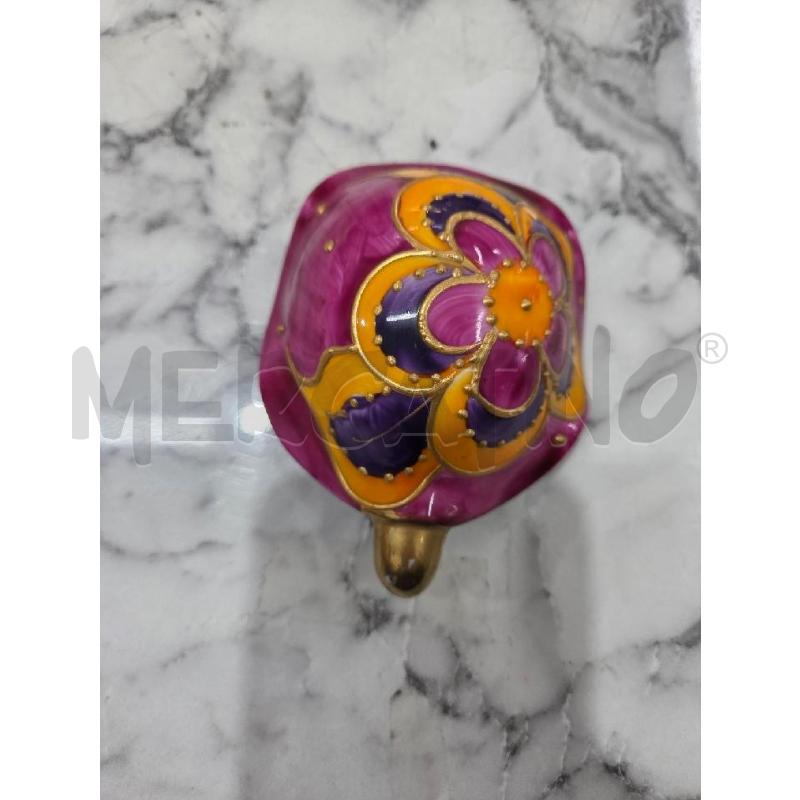 SOPRAMMOBILE TARTARUGA FUCSIA FIORE SHARON LIMOGES | Mercatino dell'Usato Benevento 1