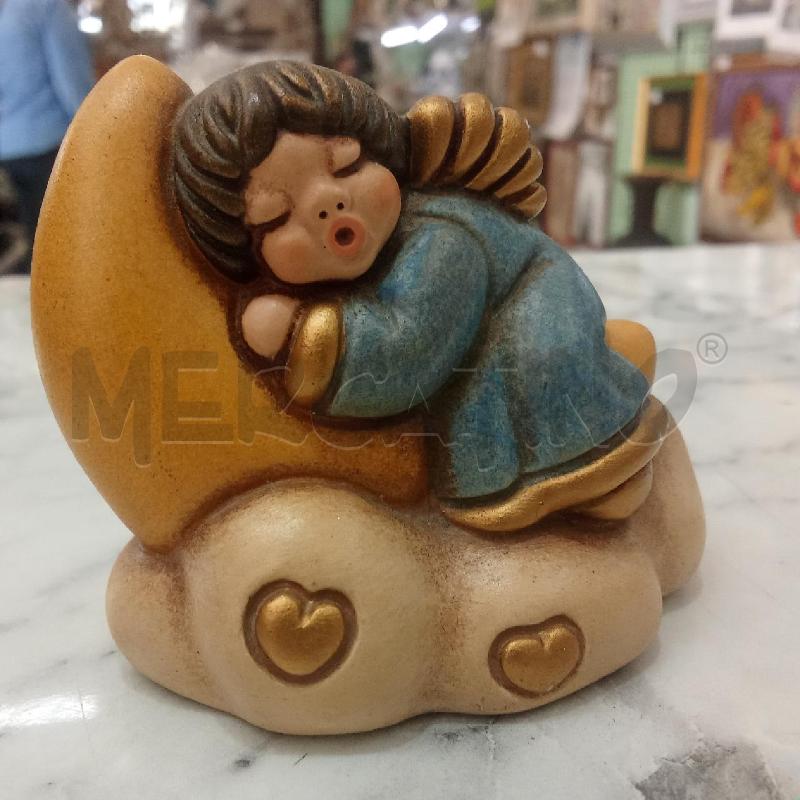 SOPRAMMOBILE THUN AGIOLETTO VESTITO AZZURRO SU NUVOLA LUNA  | Mercatino dell'Usato Benevento 1