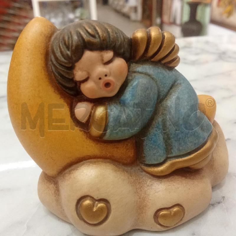 SOPRAMMOBILE THUN AGIOLETTO VESTITO AZZURRO SU NUVOLA LUNA  | Mercatino dell'Usato Benevento 3