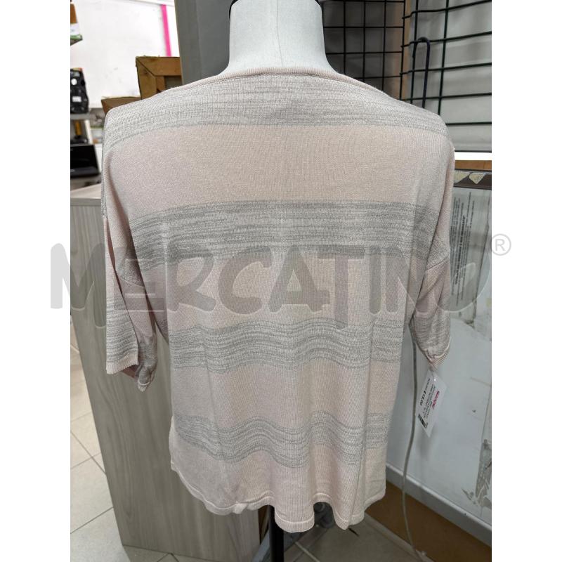 SOTTO GIACCA ROSA CON LINEE GLITTERATE KOCCA | Mercatino dell'Usato Benevento 3
