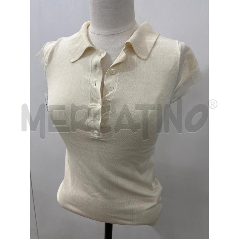 SOTTO GIACCA TSHIRT POLO BEIGE EMPORIO ARMANI  | Mercatino dell'Usato Benevento 1